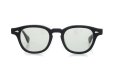 JULIUS TART OPTICAL サングラス通販 AR-46-22 BLACK/ライトグリーンレンズ