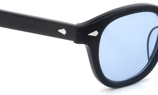 JULIUS TART OPTICAL サングラス AR-46-22 BLACK/ライトブルーレンズ