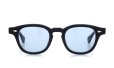 JULIUS TART OPTICAL サングラス通販 AR-46-22 BLACK/ライトブルーレンズ