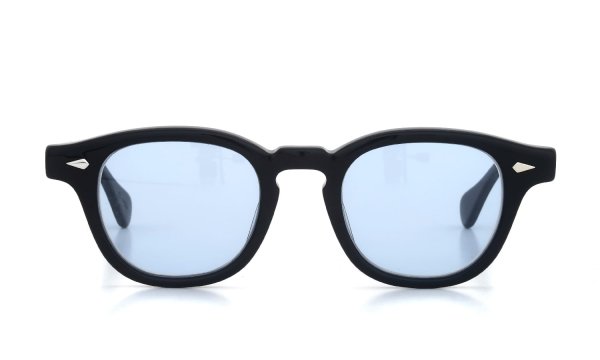 JULIUS TART OPTICAL サングラス通販 AR-46-22 BLACK/ライトブルーレンズ