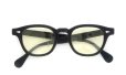 JULIUS TART OPTICAL サングラス AR-46-22 BLACK/ライトイエローレンズ