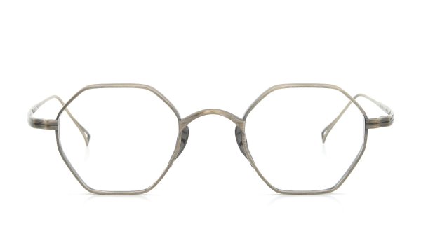 KameManNen クリップオンサングラスセット KMN-152 44size AG/ Brown-lens