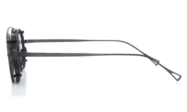 KameManNen クリップオンサングラスセット KMN-152 44size MBK/ Green-lens