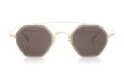 KameManNen クリップオンサングラスセット KMN-152 44size GD/ Warm-Gray-lens