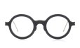 Annu メガネ Round 03 M BLK/Gold