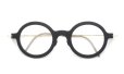 Annu メガネ Round 03 M BLK/Gold