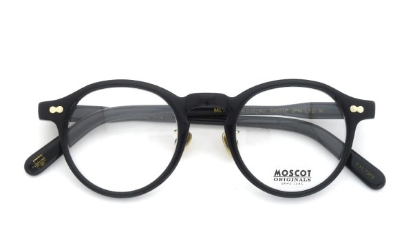 MOSCOT 限定生産メガネ MILTZEN 46size JPN LTD-XI BKGTP