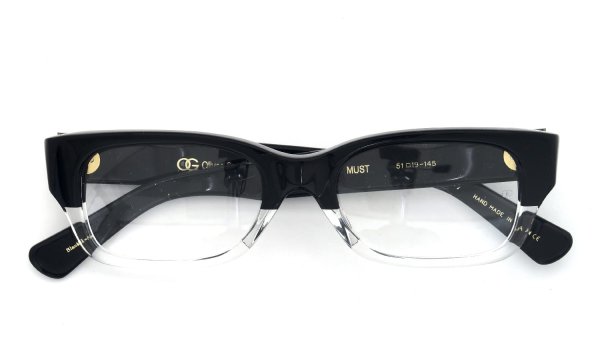 OLIVER GOLDSMITH メガネ通販 MUST Black Float