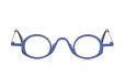 theo archive 1990s メガネ通販 circle 40 Matt Blue