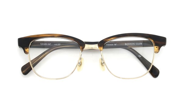 BOSTON CLUB 跳ね上げ式メガネ通販 FISHER R col.02