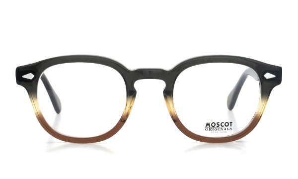 MOSCOT 定番メガネ通販 LEMTOSH GREY-BROWN FADE 49size(L)