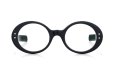 ENGLAND Vintage イングランド ヴィンテージ HOLBORN OPTICAL メガネ通販 推定1950年代 Way In Black 48-22