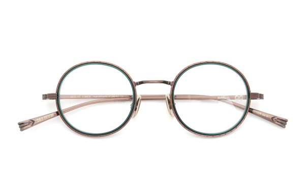 OG×OLIVERGOLDSMITH for ポンメガネ 限定生産メガネ通販 KNITTER 43-3 C GREEN