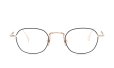 YELLOWS PLUS メガネ通販 ARIEL C5NV deep gold/navy