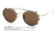 KameManNen KMN-113 46size専用クリップオンサングラス通販 AG/ Brown-lens