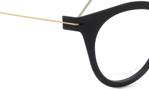 Annu メガネ通販 CATEYE 08 L BLK/Gold