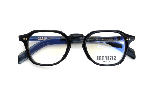 CUTLER AND GROSS メガネ通販 CGOP GR03 01 48size