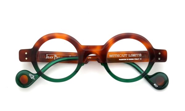 JEAN PHILIPPE JOLY メガネ通販 WITHOUT LIMITS col.378 Honey Havana / Dark Green