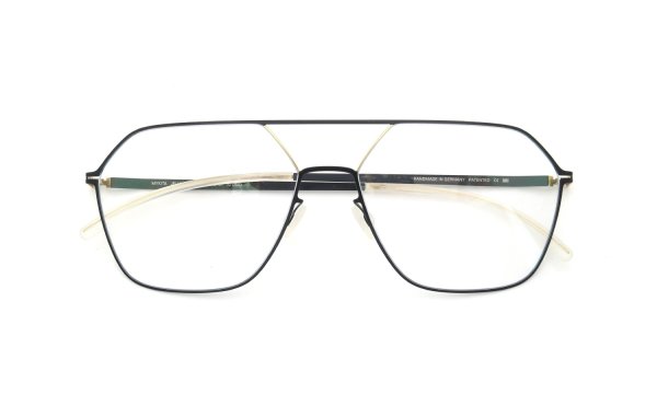 MYKITA メガネ通販 JELVA C.167 Gold/Jet Black