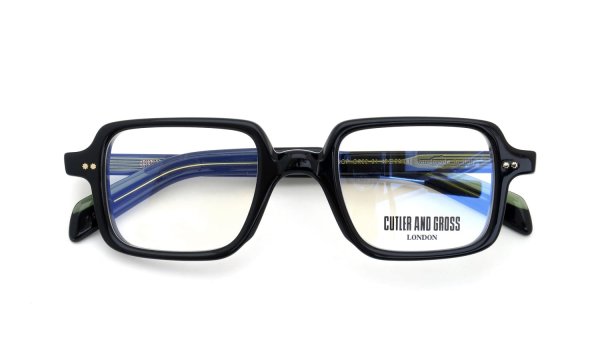 CUTLER AND GROSS メガネ通販 CGOP GR02 C:01 Black/Olive Green 48size