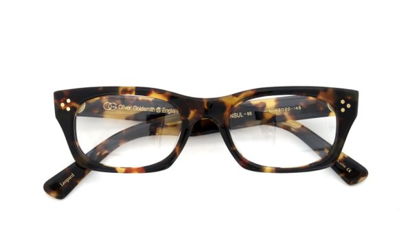 Oliver Goldsmith メガネ通販 VICE CONSUL-ss Leopard