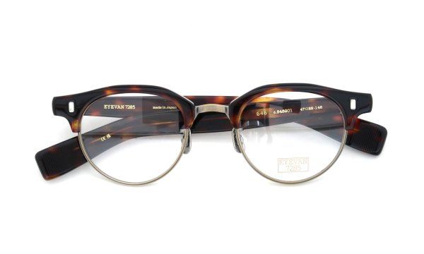 EYEVAN7285 メガネ通販 646 47size C.348901