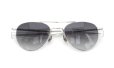 American Optical vintage サングラス通販 1950s Mid-Century-Modern-Pilot Marcus WhtGld GryGRD 52-22 #107756