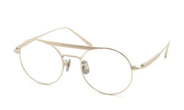 Lunetta BADA メガネ通販 No.628 col.1020 WHITE GOLD