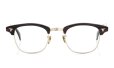 American Optical vintage メガネ通販 推定1950年代〜1960年代 SIRMONT RS-YG 1/10 12KGF 46-22 #229636