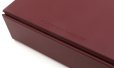 JACQUESMARIEMAGE 3本用メガネケース COLLECTORS TRAY JMMACCS-018 Burgundy 3-SLOTS