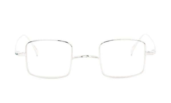 PonMegane Silver925 メガネ通販 Square-01 Silver