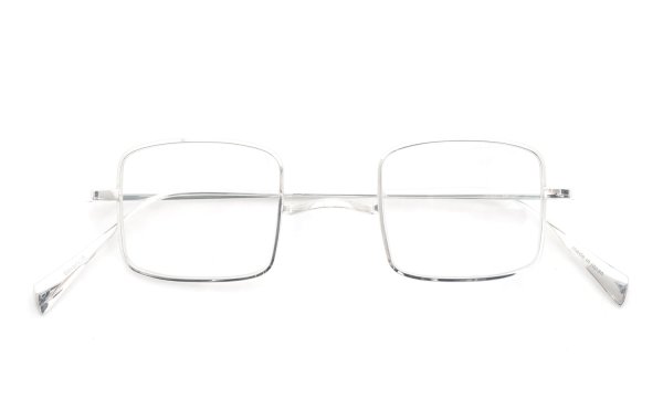 PonMegane Silver925 メガネ通販 Square-01 Silver