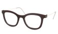 Annu メガネ通販 Cateye 09 M DBR-Float/Gold