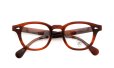 JULIUS TART OPTICAL メガネ通販 AR-48-22 PL-003G AMBER