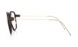 Annu メガネ通販 Square 15 L DBR-Float/Gold