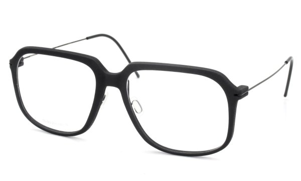 Annu メガネ通販 Square 21 L BLK-Float/Black
