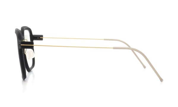Annu メガネ通販 Square 15 L BLK-Float/Gold