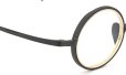KameManNen メガネ通販 KMN-122 MBK/GD 41size