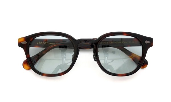 MOSCOT 限定生産サングラス通販 LEMTOSH 49size JPN LTD 18 B TORT PEWTER/GRY