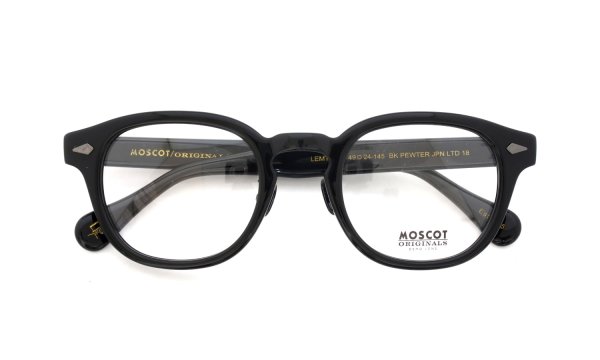 MOSCOT 限定生産メガネ通販 LEMTOSH 49size BK PEWTER JPN LTD 18