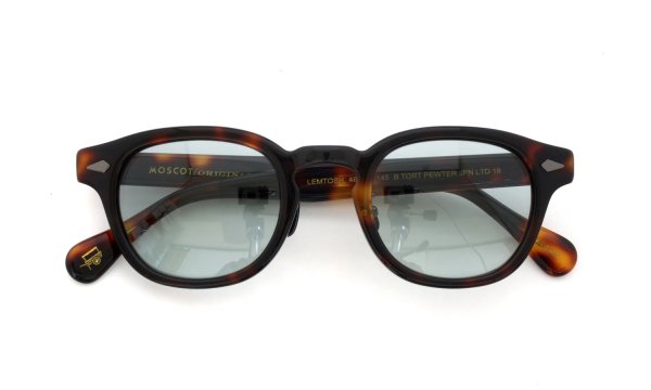MOSCOT 限定生産サングラス通販 LEMTOSH 46size JPN LTD 18 B TORT PEWTER/GRY