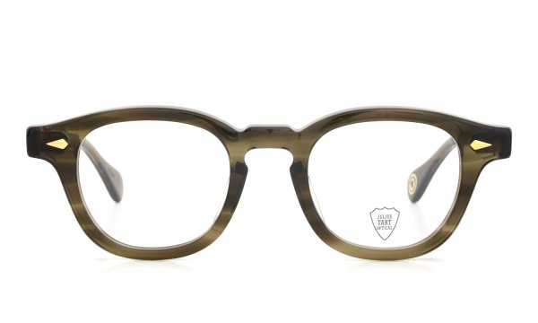 JULIUS TART OPTICAL メガネ通販 AR Gold Series メガネ通販 AR-46-22 OLIVE GREEN SASA
