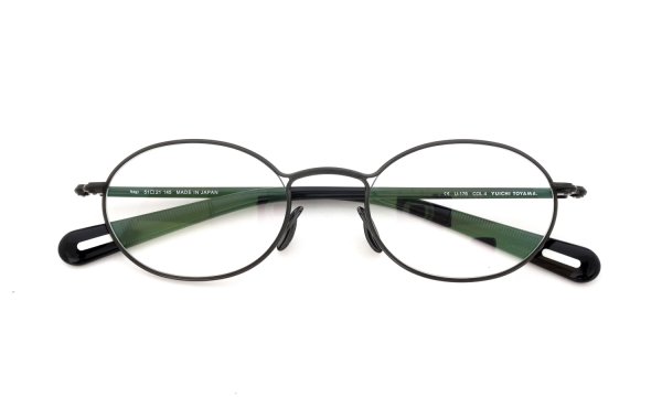 YUICHI TOYAMA. メガネ通販 Nagy U-176 COL4 Hairline Black / Black 