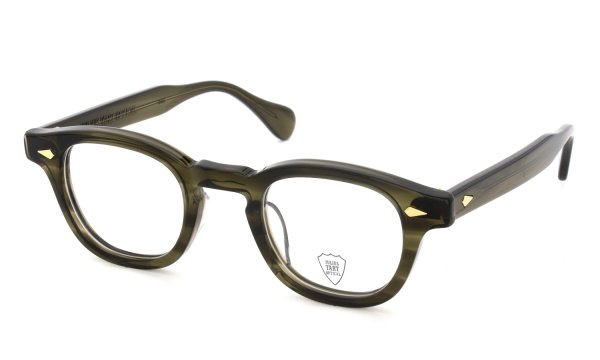 JULIUS TART OPTICAL 通販 AR Gold Series 通販 AR-44-24 PL-101SP OLIVE GREEN SASA