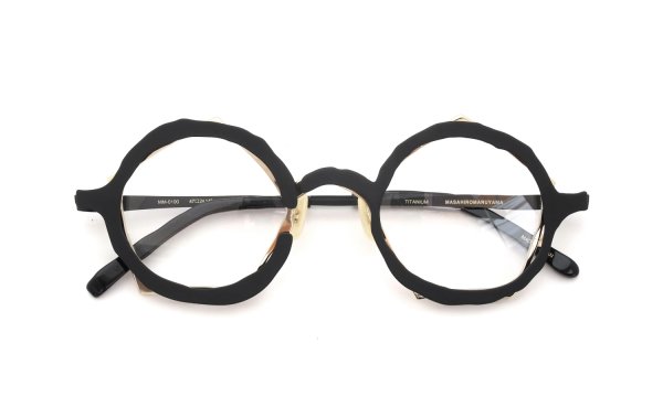 MASAHIROMARUYAMA メガネ通販 MM-0100 col.2 BLACK/GOLD