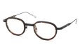 Lunetterie Generale メガネ通販 PANACHE col.Black and Palladium & Medium Tortoise Inlay