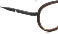 Lunetterie Generale メガネ通販 PANACHE col.Black and Palladium & Medium Tortoise Inlay