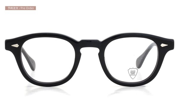 JULIUS TART OPTICAL メガネ通販 AR-48-24 BLACK