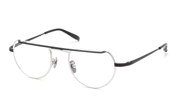 YOSHINORI AOYAMA ヨシノリアオヤマ メガネ通販 YA-041 col.02 black matte / silver