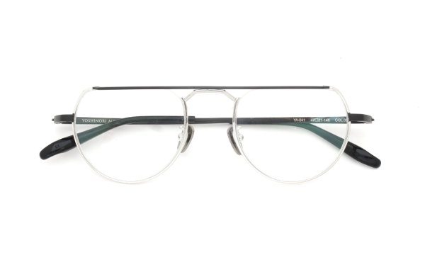 YOSHINORI AOYAMA ヨシノリアオヤマ メガネ通販 YA-041 col.02 black matte / silver